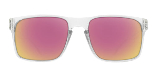 Surge clear rectangular prescription glasses from Neven Eyewear.