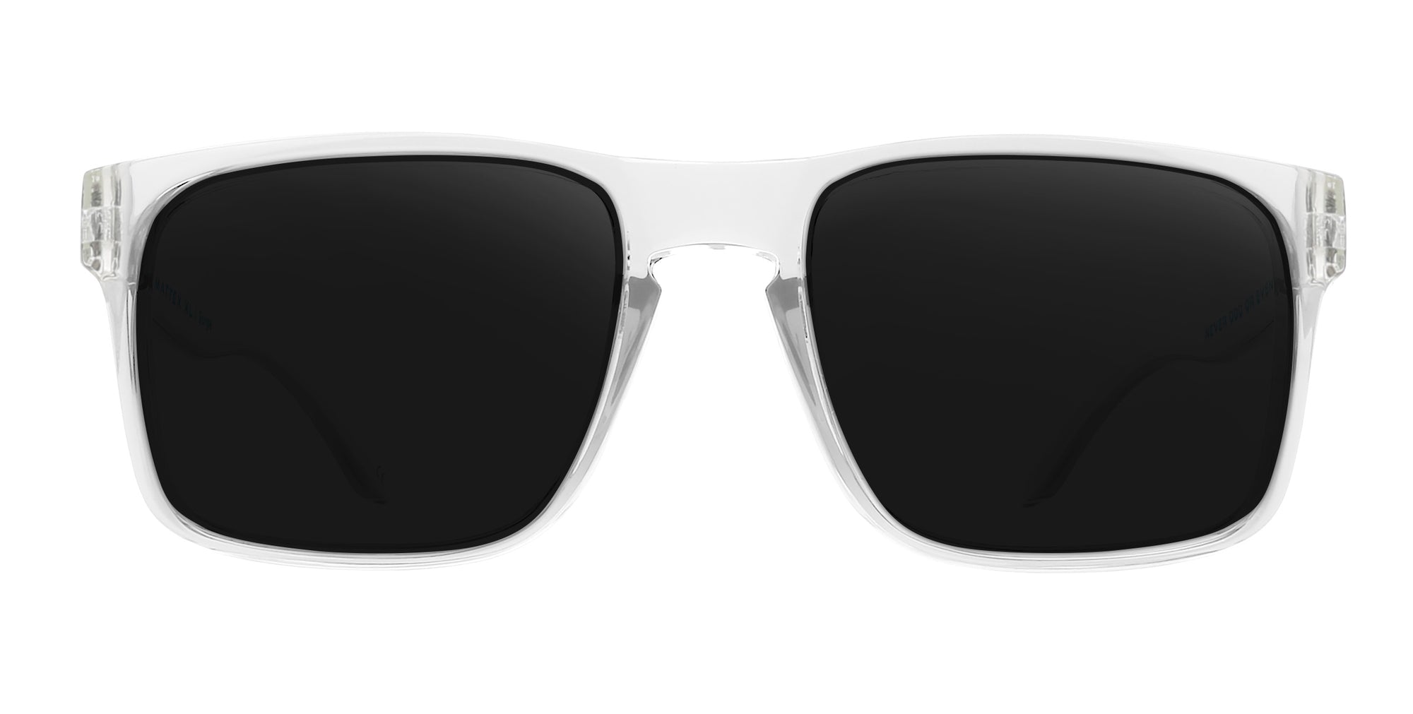 Surge clear rectangular prescription glasses from Neven Eyewear.