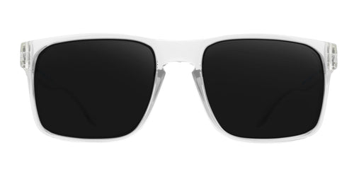 Surge clear rectangular prescription glasses from Neven Eyewear.