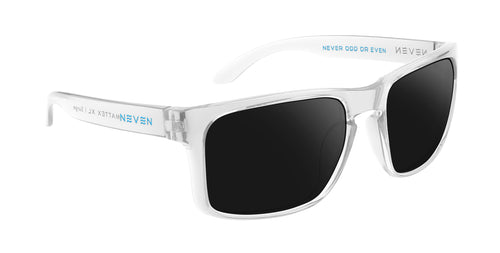 Surge clear rectangular prescription glasses from Neven Eyewear.