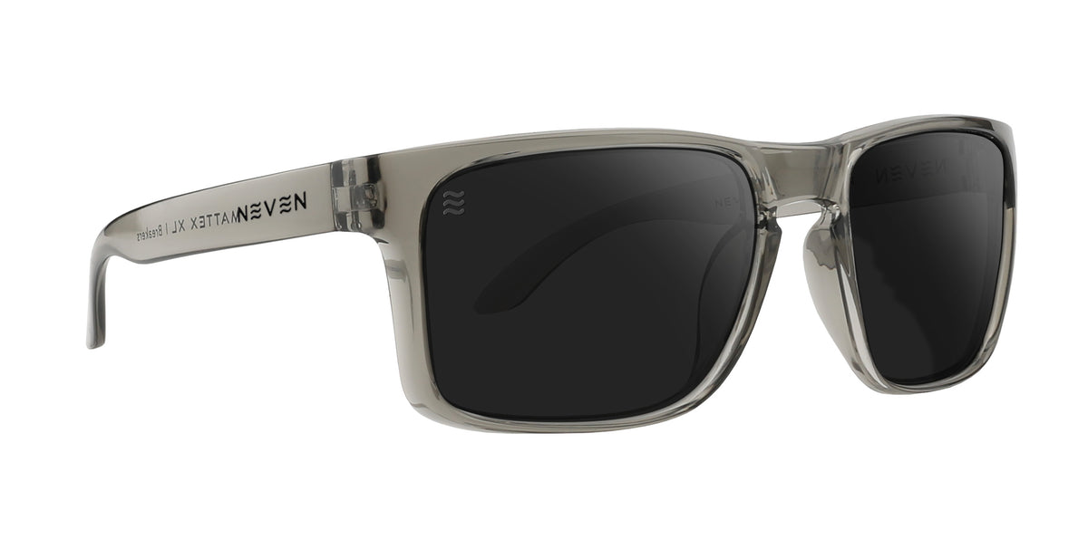 Breakers Gray Square polarized sunglasses from Neven Eyewear.