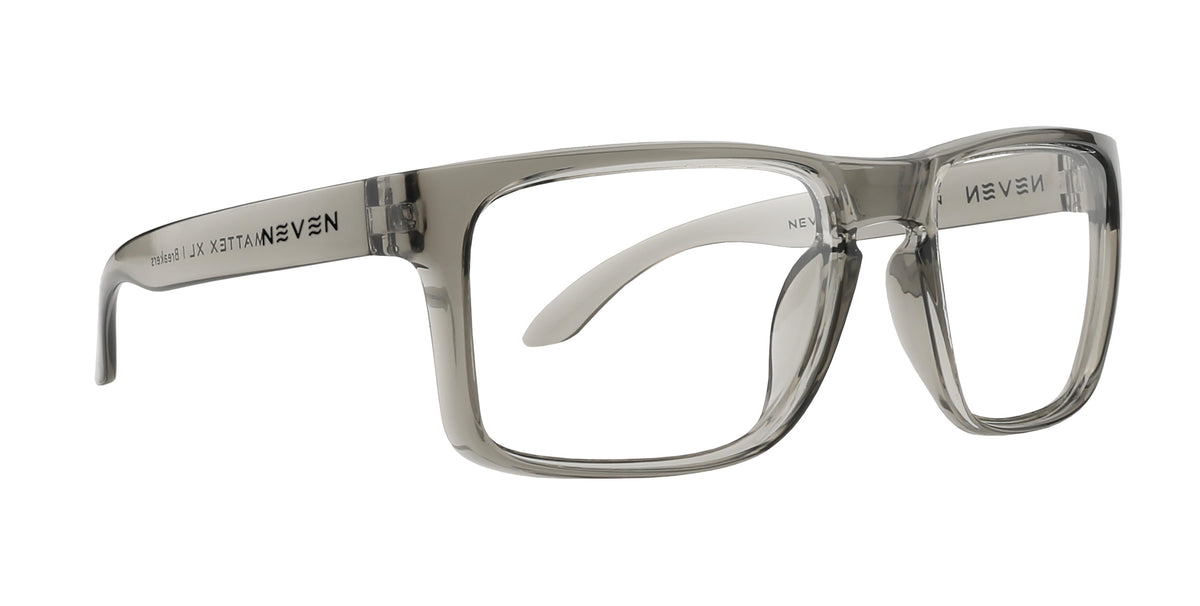 Breakers Clear Rectangular prescription glasses from Neven Eyewear.