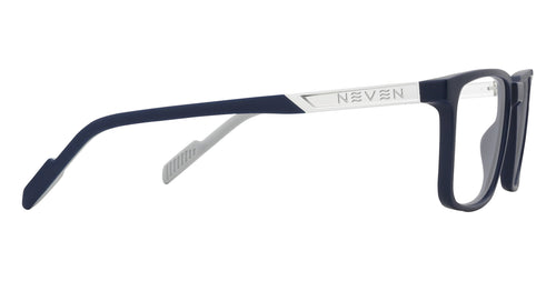 Trinity black square prescription glasses from Neven Eyewear.