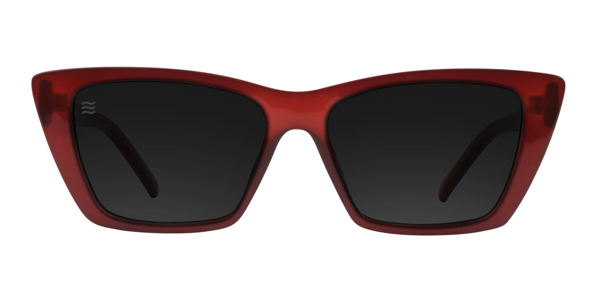 Espresso brown cat-eye polarized sunglasses from Neven Eyewear