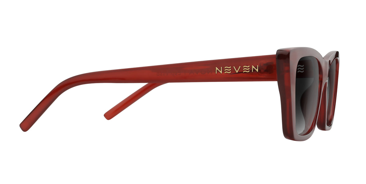 Espresso brown cat-eye polarized sunglasses from Neven Eyewear