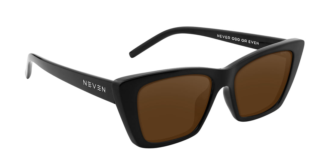 Noir Black Cat Eye Prescription Glasses from Neven Eyewear.