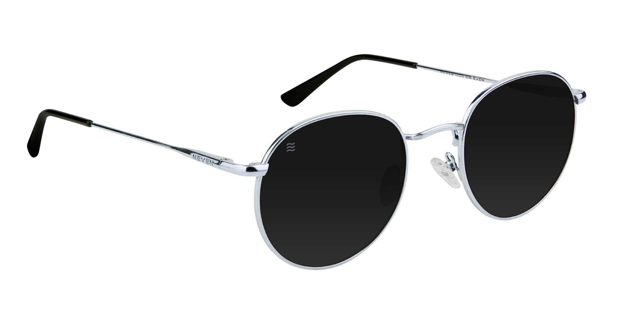 Ivy Silver Round polarized sunglasses from Neven Eyewear.