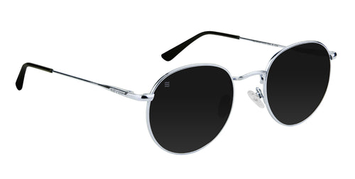 Ivy Silver Round polarized sunglasses from Neven Eyewear.