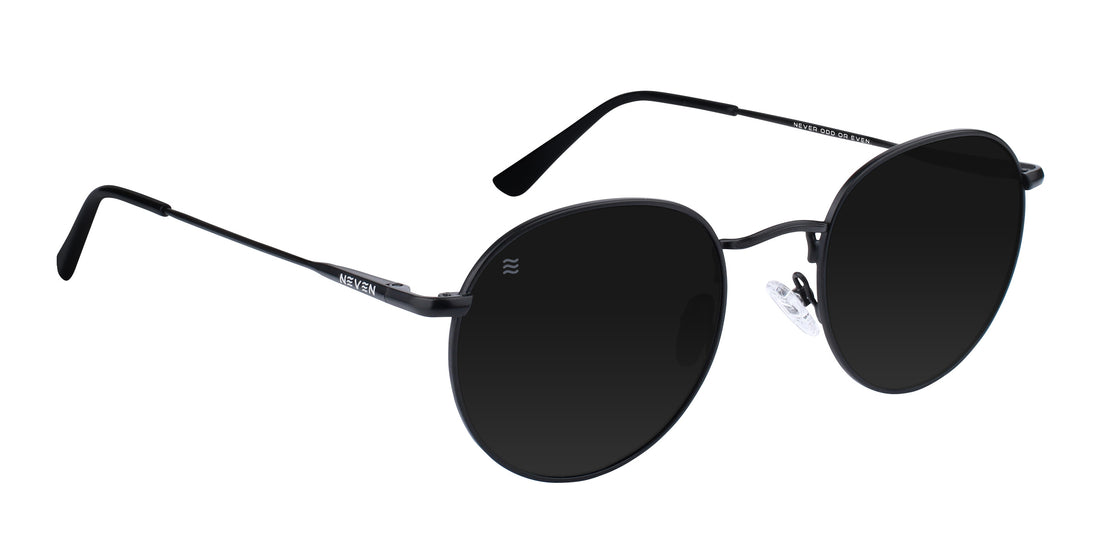 Saint Dark Round polarized sunglasses from Neven Eyewear.