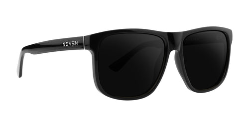 Cinder Black Square polarized sunglasses from Neven Eyewear.