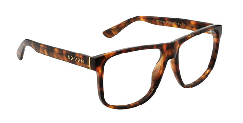 Ember Brown rectangular prescription glasses from Neven Eyewear.