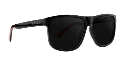 Ignite black rectangular prescription glasses from Neven Eyewear.