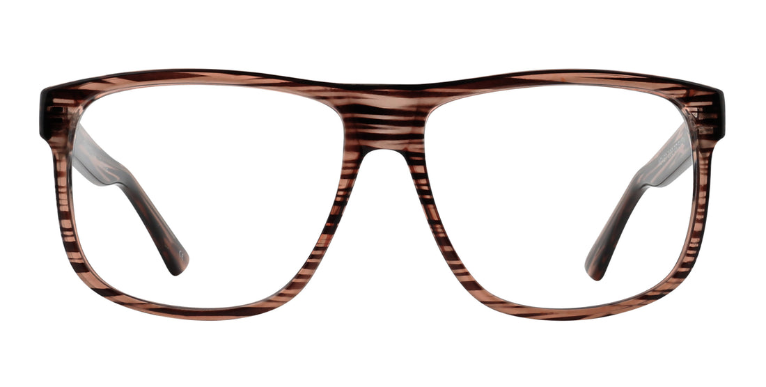 Solana brown rectangular prescription glasses from Neven Eyewear.