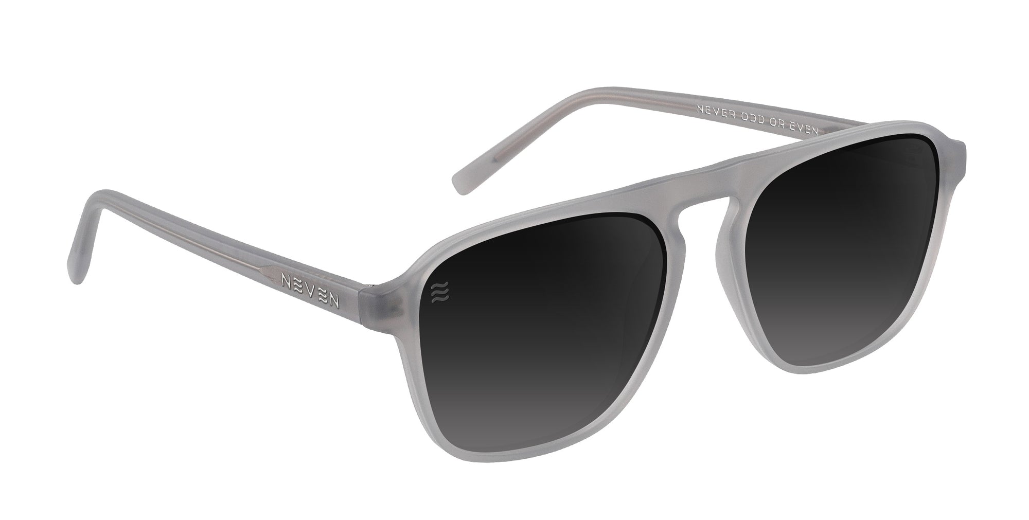 Omega gray aviator polarized sunglasses from Neven Eyewear.