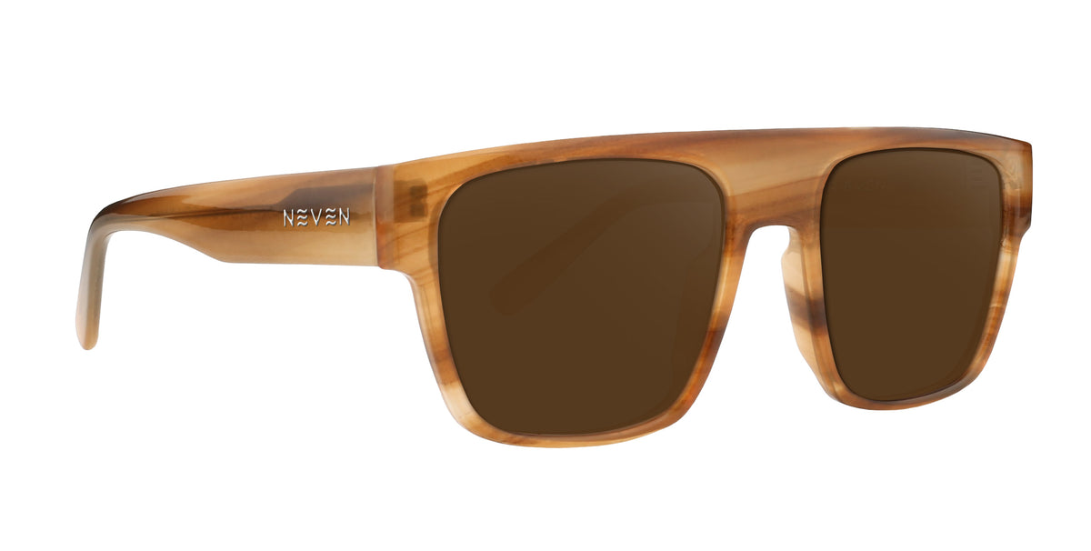 Noon Prescription Neven Eyewear Rx SINGLE VISION Brown Standard