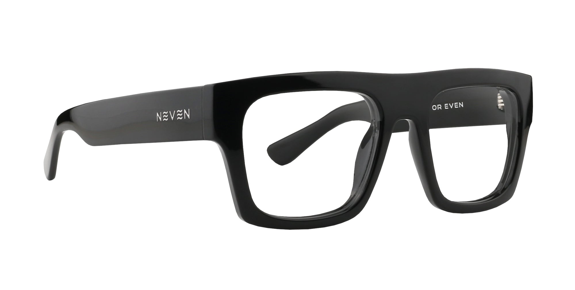 Black Royce eyeglasses with a glossy finish