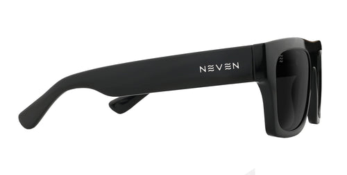 Royce black rectangular polarized sunglasses from Neven Eyewear.