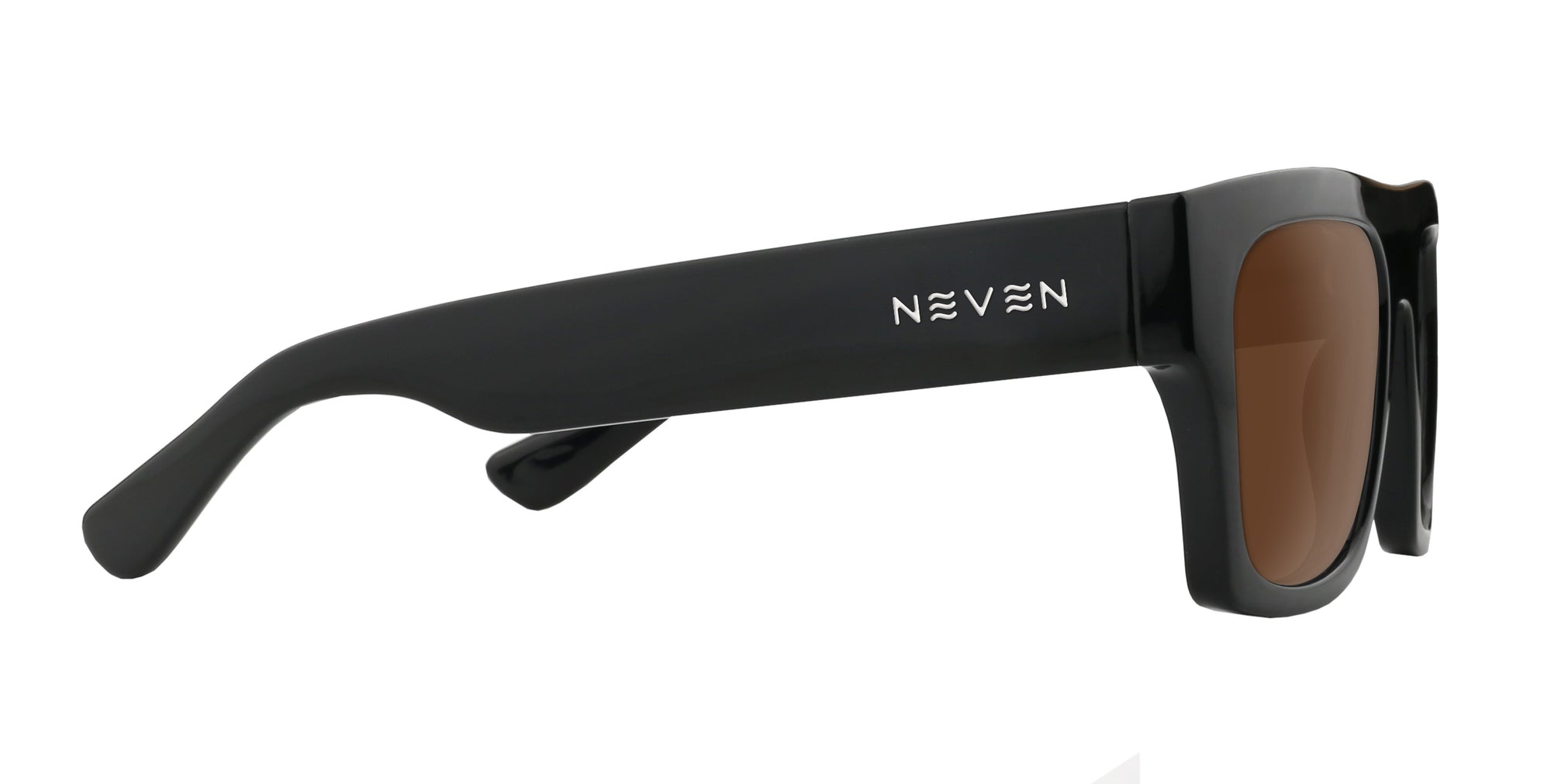 The Royce Black Thick prescription glasses from Neven Eyewear.