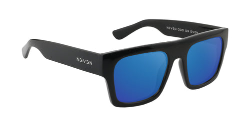 The Royce Black Thick prescription glasses from Neven Eyewear.