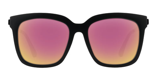 Lido matte black square prescription glasses from Neven Eyewear.
