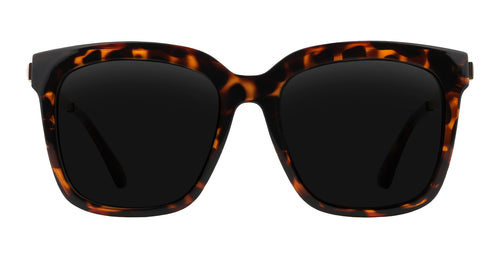 Sarasota tortoiseshell square polarized sunglasses from Neven Eyewear.