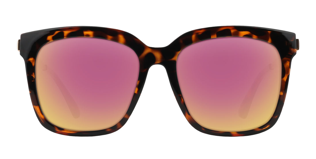 Sarasota tortoiseshell square polarized sunglasses from Neven Eyewear.