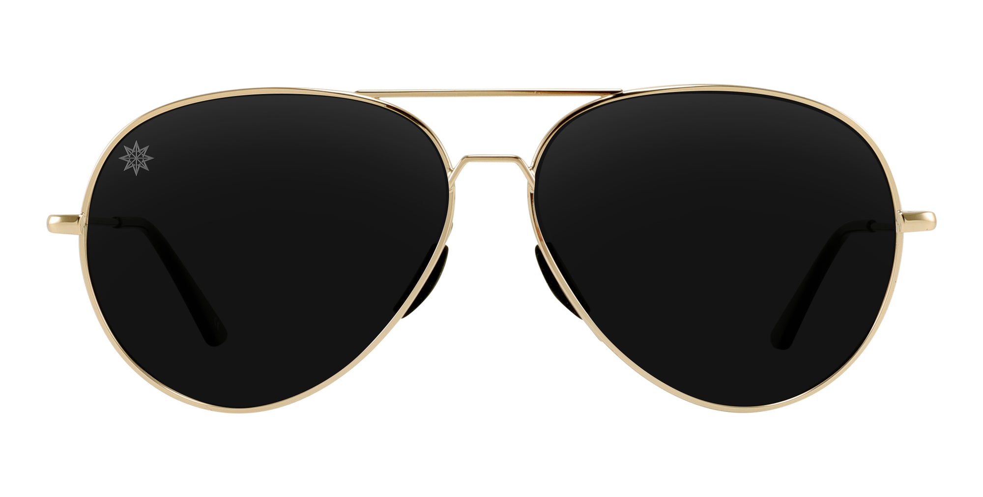 Kintsugi gold aviator polarized sunglasses from Neven Eyewear.