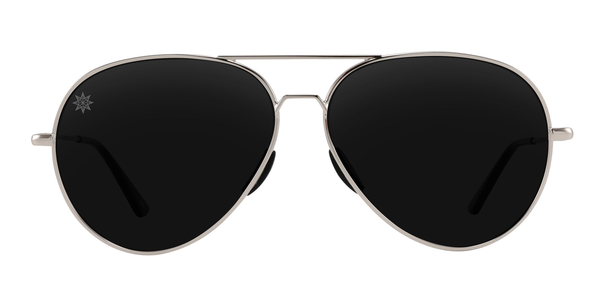 Shirogane Silver Aviator polarized sunglasses from Neven Eyewear.