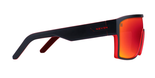 2nd Light Black/Red Wraparound polarized sunglasses from Neven Eyewear.
