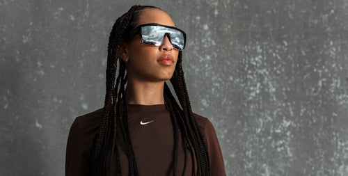 Inlet Black Rectangular polarized sunglasses from Neven Eyewear.