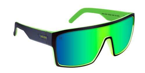 Tables Black Rectangle polarized sunglasses from Neven Eyewear.