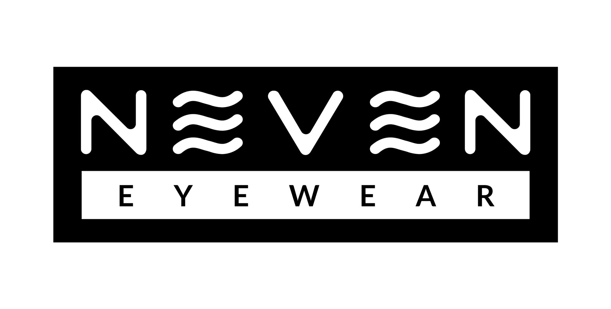 Neven Signature Sticker Accessories Neven Eyewear Black/White Sig Sticker