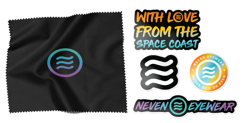 Sticker Pack & Cleaning Cloth