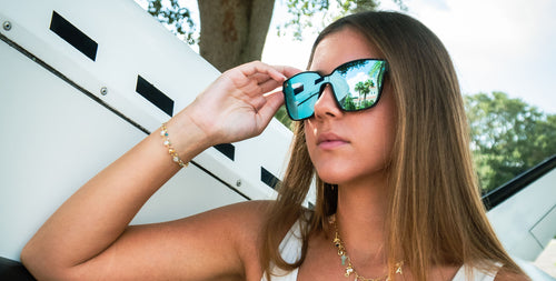 Perseverance Black Cat Eye polarized sunglasses from Neven Eyewear.
