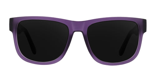 Ella Purple rectangular prescription glasses from Neven Eyewear.