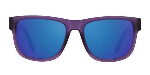 Ella Purple rectangular prescription glasses from Neven Eyewear.