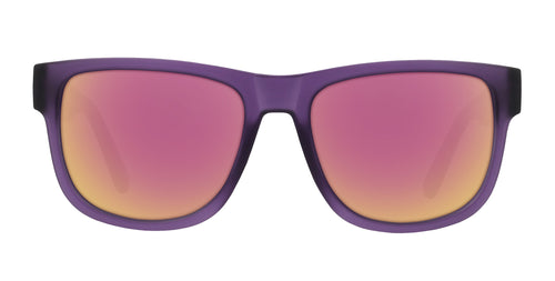 Ella Purple rectangular prescription glasses from Neven Eyewear.