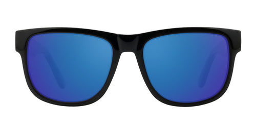 Sade black rectangular prescription glasses from Neven Eyewear.