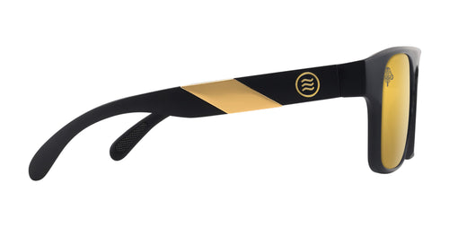 Golden Banana Black polarized sunglasses from Neven Eyewear Pair Name: Golden Banana Frame Shape: Not specified.