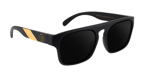 Golden Banana matte black round prescription glasses from Neven Eyewear Pair name: Golden Banana Frame shape: round.
