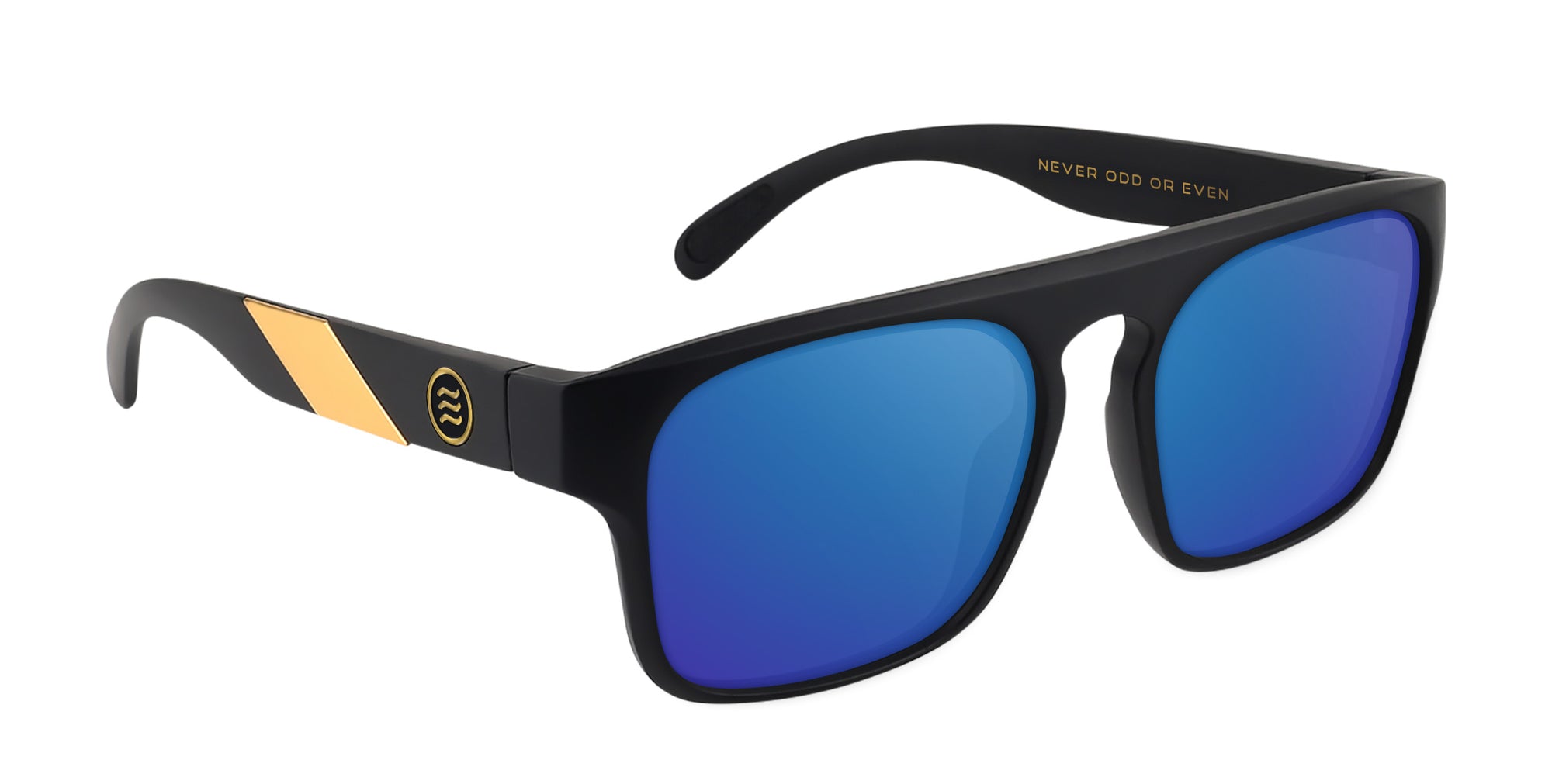 Golden Banana matte black round prescription glasses from Neven Eyewear Pair name: Golden Banana Frame shape: round.