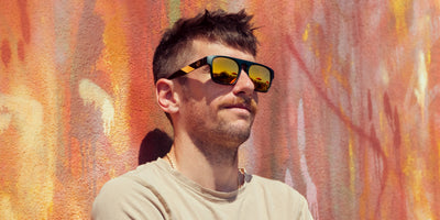 Golden Banana Black polarized sunglasses from Neven Eyewear Pair Name: Golden Banana Frame Shape: Not specified.