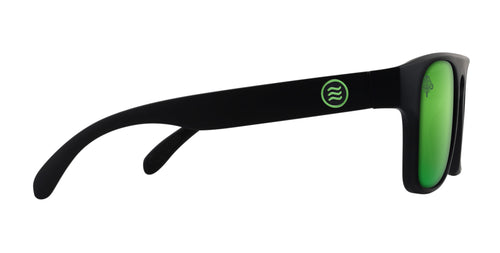 Primatology black sunglasses polarized sunglasses from Neven Eyewear Pair name: Primatology Frame shape: sunglasses.