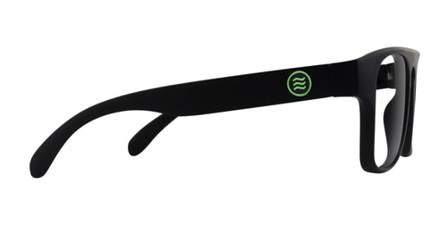 Primatology Matte black Rectangle prescription glasses from Neven Eyewear Pair Name: Primatology Frame Shape: Rectangle.