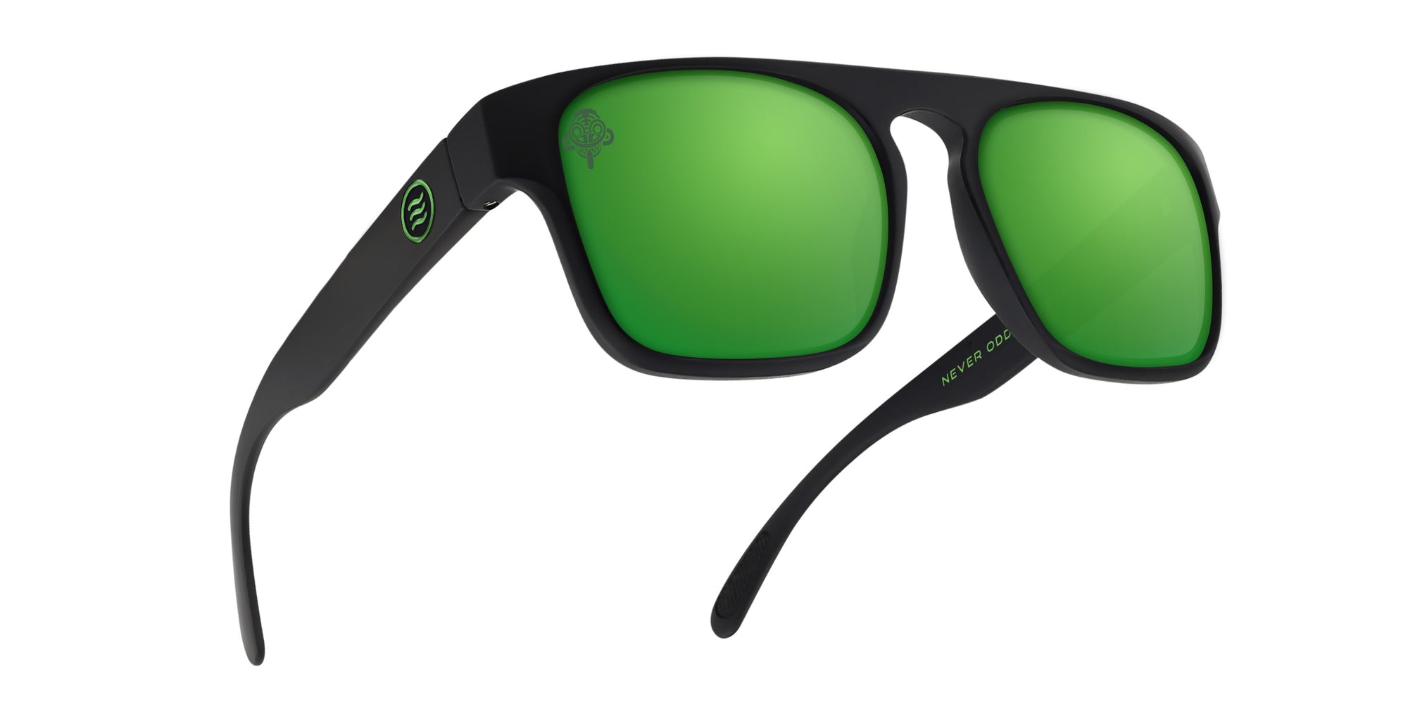 Primatology black sunglasses polarized sunglasses from Neven Eyewear Pair name: Primatology Frame shape: sunglasses.