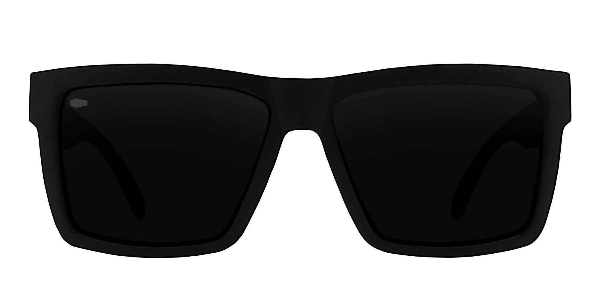 Lowrider XXL matte black rectangular prescription glasses from Neven Eyewear.