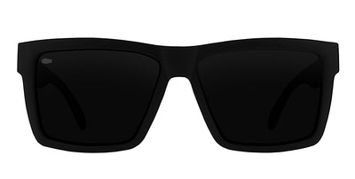 Lowrider XXL matte black rectangular prescription glasses from Neven Eyewear.