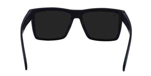 Lowrider XXL matte black rectangular prescription glasses from Neven Eyewear.