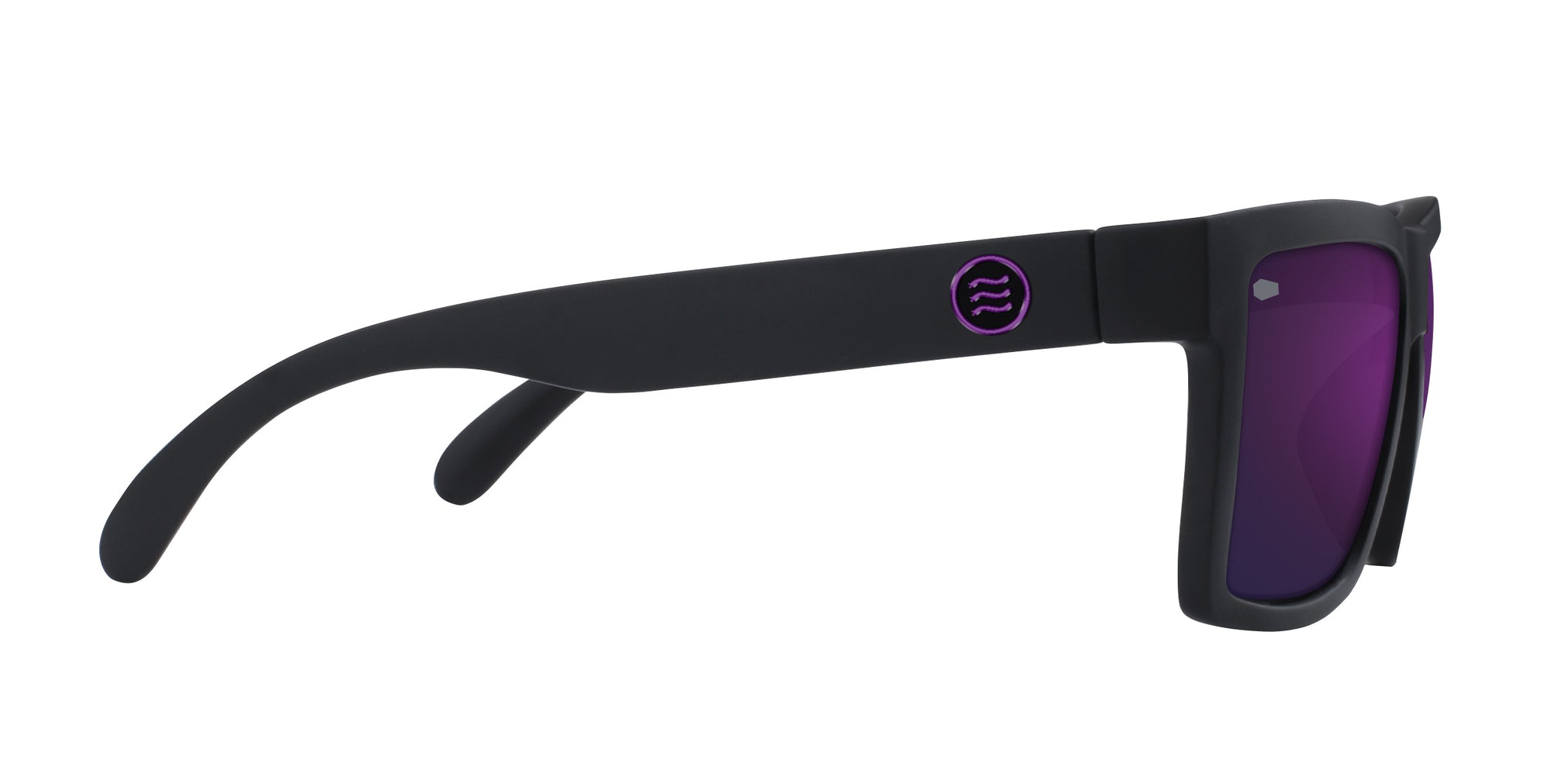Oversized Matte Black Oversized Polarized Sunglasses from Neven Eyewear.