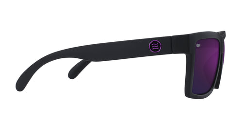 Oversized Matte Black Oversized Polarized Sunglasses from Neven Eyewear.
